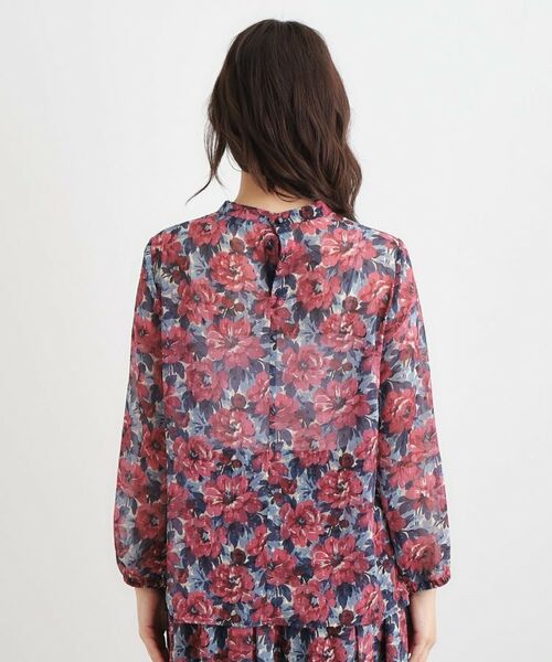 LAURA ASHLEY / ローラ アシュレイ シャツ・ブラウス | 【洗える／同柄アイテムあり】ケラウェイ柄 ドビーブラウス | 詳細11