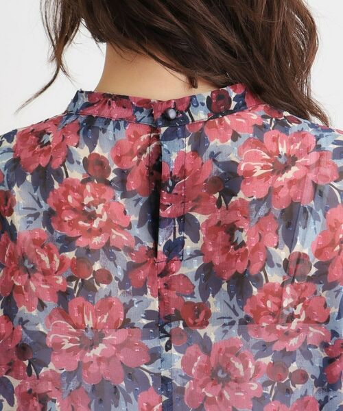 LAURA ASHLEY / ローラ アシュレイ シャツ・ブラウス | 【洗える／同柄アイテムあり】ケラウェイ柄 ドビーブラウス | 詳細13