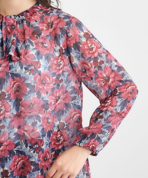 LAURA ASHLEY / ローラ アシュレイ シャツ・ブラウス | 【洗える／同柄アイテムあり】ケラウェイ柄 ドビーブラウス | 詳細14