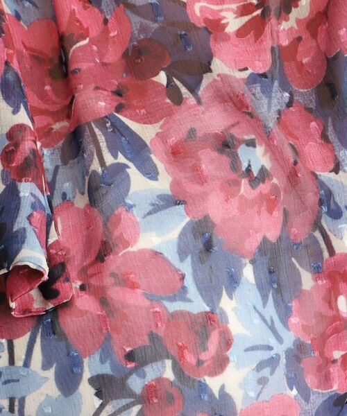 LAURA ASHLEY / ローラ アシュレイ シャツ・ブラウス | 【洗える／同柄アイテムあり】ケラウェイ柄 ドビーブラウス | 詳細4