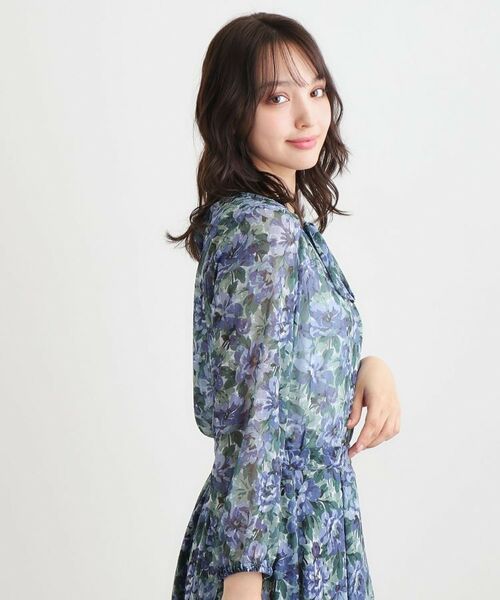 LAURA ASHLEY / ローラ アシュレイ シャツ・ブラウス | 【洗える／同柄アイテムあり】ケラウェイ柄 ドビーブラウス | 詳細5