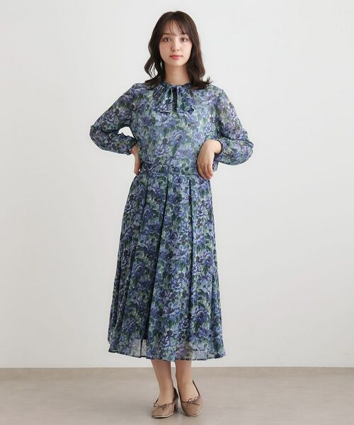 LAURA ASHLEY / ローラ アシュレイ シャツ・ブラウス | 【洗える／同柄アイテムあり】ケラウェイ柄 ドビーブラウス | 詳細6