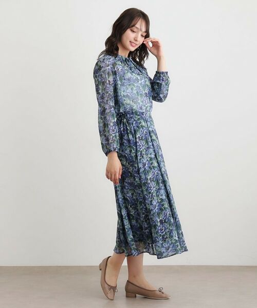 LAURA ASHLEY / ローラ アシュレイ シャツ・ブラウス | 【洗える／同柄アイテムあり】ケラウェイ柄 ドビーブラウス | 詳細7