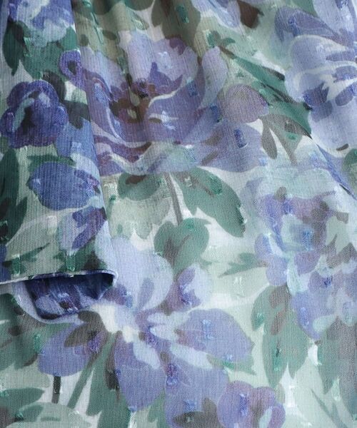 LAURA ASHLEY / ローラ アシュレイ シャツ・ブラウス | 【洗える／同柄アイテムあり】ケラウェイ柄 ドビーブラウス | 詳細8