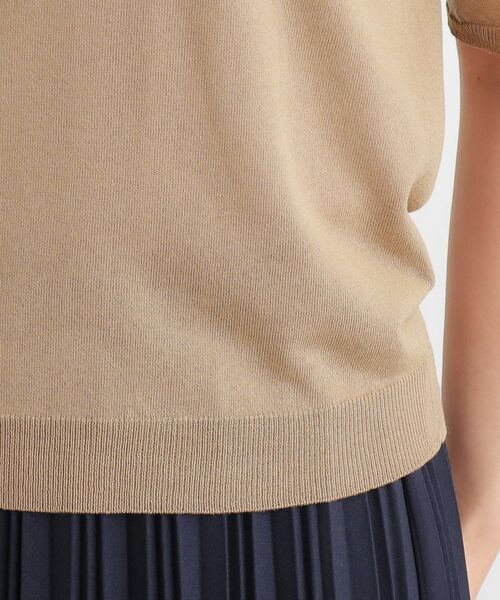 LAURA ASHLEY / ローラ アシュレイ ニット・セーター | 【シアーラインスリーブ／ラメ／アンサンブル可】プルオーバーニット | 詳細14