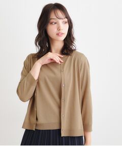 LAURA ASHLEY / ローラ アシュレイ カーディガン・ボレロ | 【ラメ／アンサンブル可】ニットカーディガン