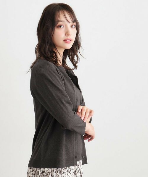 LAURA ASHLEY / ローラ アシュレイ カーディガン・ボレロ | 【ラメ／アンサンブル可】ニットカーディガン | 詳細1