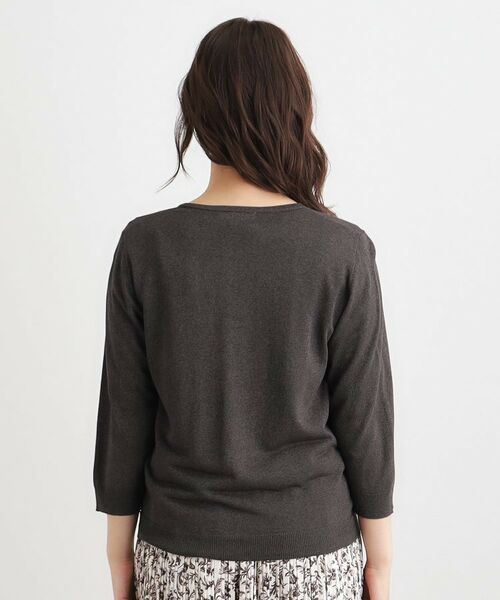 LAURA ASHLEY / ローラ アシュレイ カーディガン・ボレロ | 【ラメ／アンサンブル可】ニットカーディガン | 詳細11