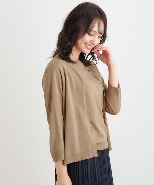 LAURA ASHLEY / ローラ アシュレイ カーディガン・ボレロ | 【ラメ／アンサンブル可】ニットカーディガン | 詳細5