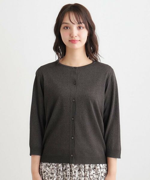 LAURA ASHLEY / ローラ アシュレイ カーディガン・ボレロ | 【ラメ／アンサンブル可】ニットカーディガン | 詳細9