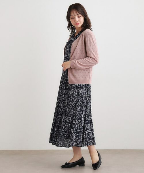 LAURA ASHLEY / ローラ アシュレイ カーディガン・ボレロ | 【人気デザイン！アイレット入り】カーディガン | 詳細11