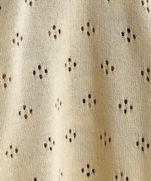 LAURA ASHLEY / ローラ アシュレイ カーディガン・ボレロ | 【人気デザイン！アイレット入り】カーディガン | 詳細4