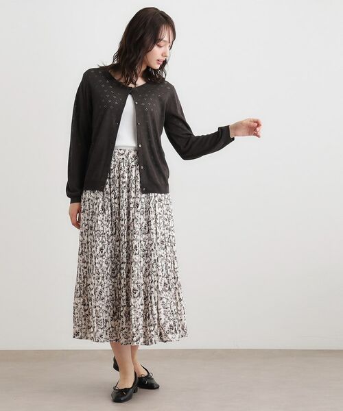 LAURA ASHLEY / ローラ アシュレイ カーディガン・ボレロ | 【人気デザイン！アイレット入り】カーディガン | 詳細6