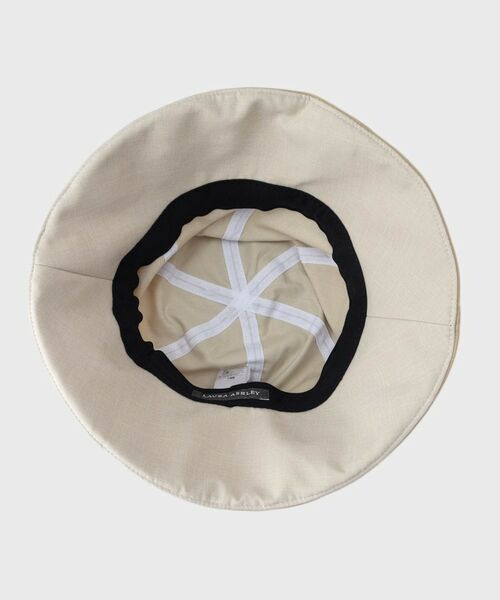 LAURA ASHLEY / ローラ アシュレイ ハット | 【サイズ調整可】チューリップ型リボン付きハット | 詳細4