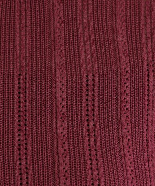LAURA ASHLEY / ローラ アシュレイ ニット・セーター | 【シーウール】透かし編み プルオーバーニット | 詳細12