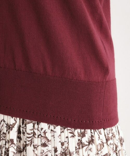 LAURA ASHLEY / ローラ アシュレイ ニット・セーター | 【洗える／ボウタイ／クレリック】プルオーバーニット | 詳細18