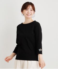 XSサイズ　ローラアシュレイLAURA ASHLEY　紺　長袖Tシャツカットソー XSサイズ ローラアシュレイLAURA ASHLEY 紺 長袖Tシャツカットソー