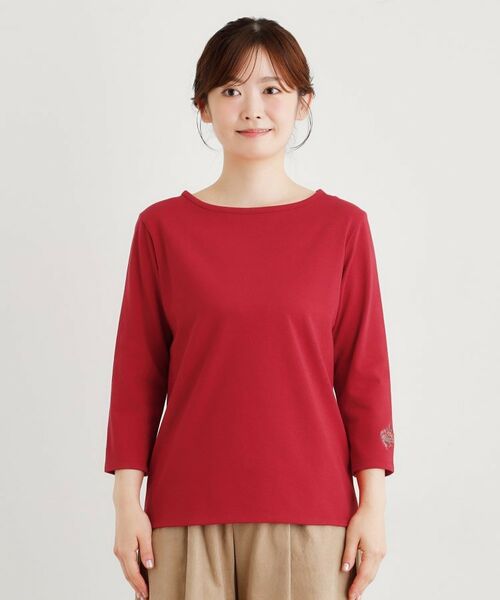 LAURA ASHLEY / ローラ アシュレイ カットソー | 【人気アイテム！袖刺繍あり】デラヴェジャージーカットソー | 詳細17