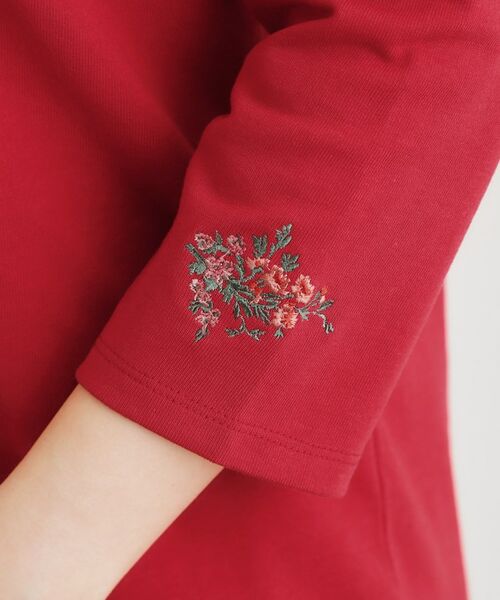 LAURA ASHLEY / ローラ アシュレイ カットソー | 【人気アイテム！袖刺繍あり】デラヴェジャージーカットソー | 詳細22