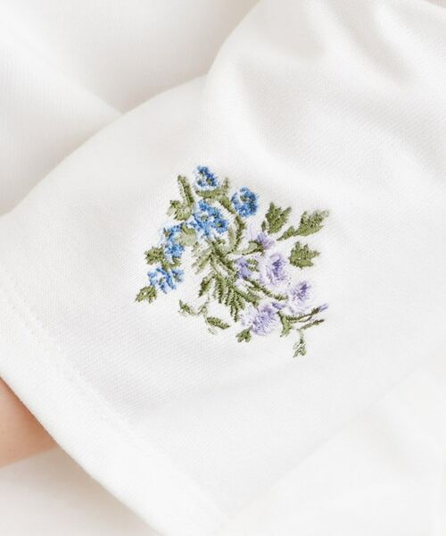 LAURA ASHLEY / ローラ アシュレイ カットソー | 【人気アイテム！袖刺繍あり】デラヴェジャージーカットソー | 詳細4