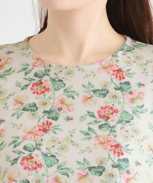 LAURA ASHLEY / ローラ アシュレイ チュニック | 【洗える／ジャージ素材／同柄アイテムあり】ロミリー柄 チュニック | 詳細12