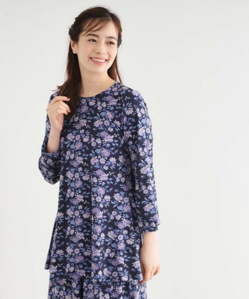 LAURA ASHLEY / ローラ アシュレイ チュニック | 【洗える／ジャージ素材／同柄アイテムあり】ロミリー柄 チュニック | 詳細5