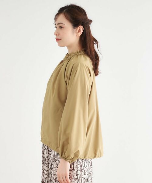 LAURA ASHLEY / ローラ アシュレイ レザーブルゾン・ジャケット | 【洗える／撥水】マットタフタ フレアブルゾン | 詳細13