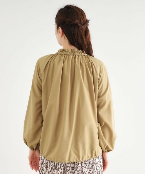 LAURA ASHLEY / ローラ アシュレイ レザーブルゾン・ジャケット | 【洗える／撥水】マットタフタ フレアブルゾン | 詳細14