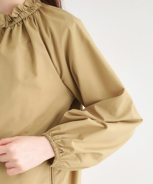 LAURA ASHLEY / ローラ アシュレイ レザーブルゾン・ジャケット | 【洗える／撥水】マットタフタ フレアブルゾン | 詳細17