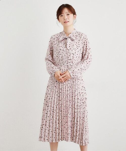 LAURA ASHLEY / ローラ アシュレイ ミニ丈・ひざ丈ワンピース | 【洗える／同柄アイテムあり】トゥワイダル チューリップス柄 ワンピース | 詳細17