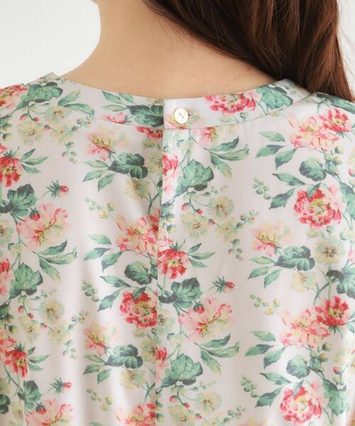 LAURA ASHLEY / ローラ アシュレイ ミニ丈・ひざ丈ワンピース | 【洗える／ジャージ素材／同柄アイテムあり】ロミリー柄 ワンピース | 詳細13