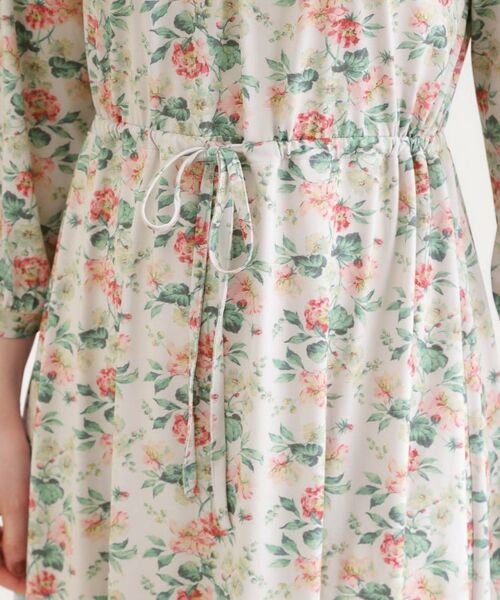 LAURA ASHLEY / ローラ アシュレイ ミニ丈・ひざ丈ワンピース | 【洗える／ジャージ素材／同柄アイテムあり】ロミリー柄 ワンピース | 詳細15