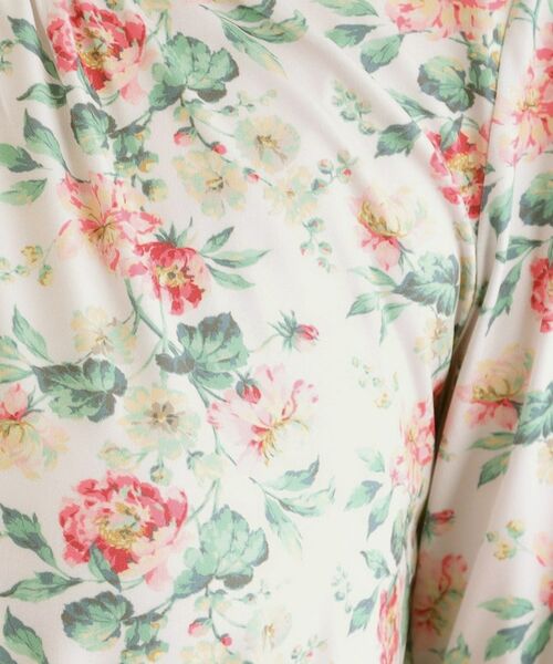 LAURA ASHLEY / ローラ アシュレイ ミニ丈・ひざ丈ワンピース | 【洗える／ジャージ素材／同柄アイテムあり】ロミリー柄 ワンピース | 詳細4