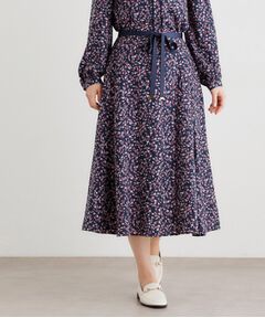 LAURA ASHLEY / ローラ アシュレイ スカート | 【洗える／同柄アイテムあり】トゥワイダル チューリップス柄スカート