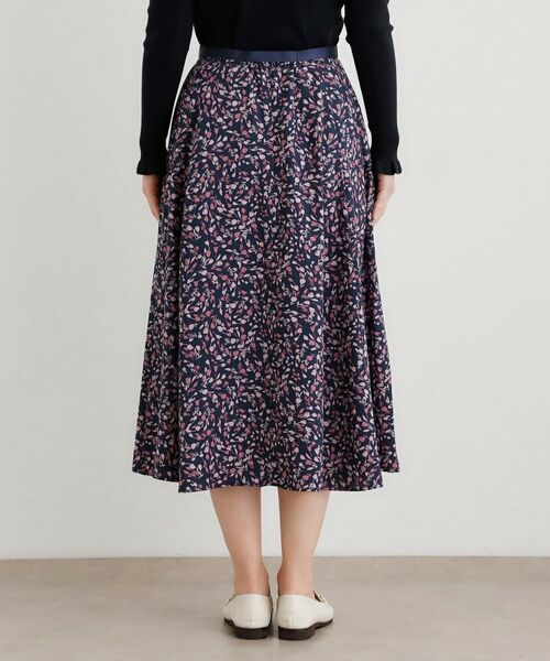 LAURA ASHLEY / ローラ アシュレイ スカート | 【洗える／同柄アイテムあり】トゥワイダル チューリップス柄スカート | 詳細11