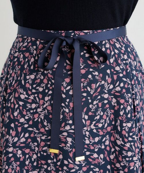 LAURA ASHLEY / ローラ アシュレイ スカート | 【洗える／同柄アイテムあり】トゥワイダル チューリップス柄スカート | 詳細12