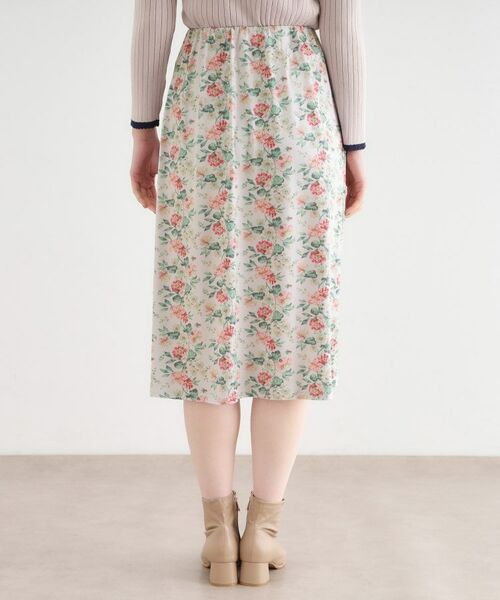 LAURA ASHLEY / ローラ アシュレイ スカート | 【洗える／ジャージ素材／ウエストゴム／同柄アイテムあり】ロミリー柄 スカート | 詳細11