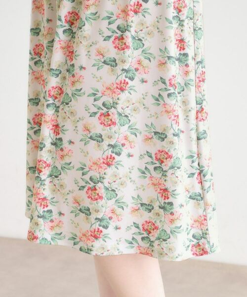 LAURA ASHLEY / ローラ アシュレイ スカート | 【洗える／ジャージ素材／ウエストゴム／同柄アイテムあり】ロミリー柄 スカート | 詳細13