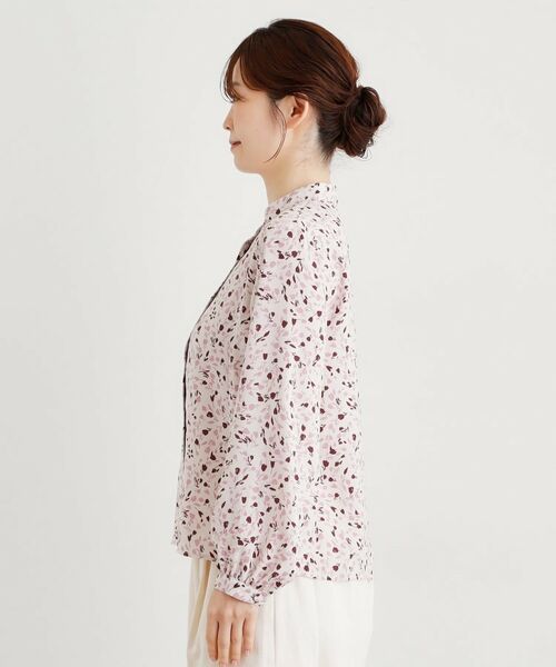 LAURA ASHLEY / ローラ アシュレイ シャツ・ブラウス | 【洗える／同柄アイテムあり】トゥワイダル チューリップス柄ブラウス | 詳細10