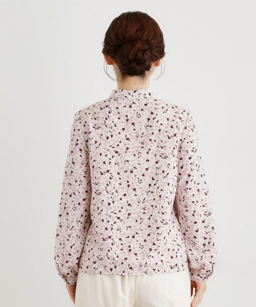 LAURA ASHLEY / ローラ アシュレイ シャツ・ブラウス | 【洗える／同柄アイテムあり】トゥワイダル チューリップス柄ブラウス | 詳細11