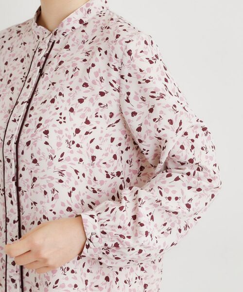 LAURA ASHLEY / ローラ アシュレイ シャツ・ブラウス | 【洗える／同柄アイテムあり】トゥワイダル チューリップス柄ブラウス | 詳細14