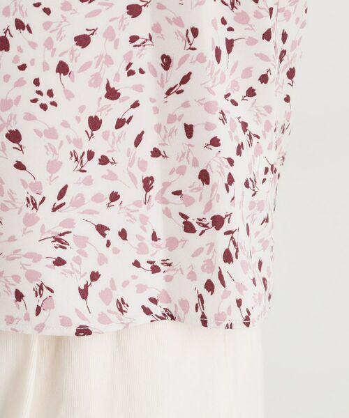 LAURA ASHLEY / ローラ アシュレイ シャツ・ブラウス | 【洗える／同柄アイテムあり】トゥワイダル チューリップス柄ブラウス | 詳細15