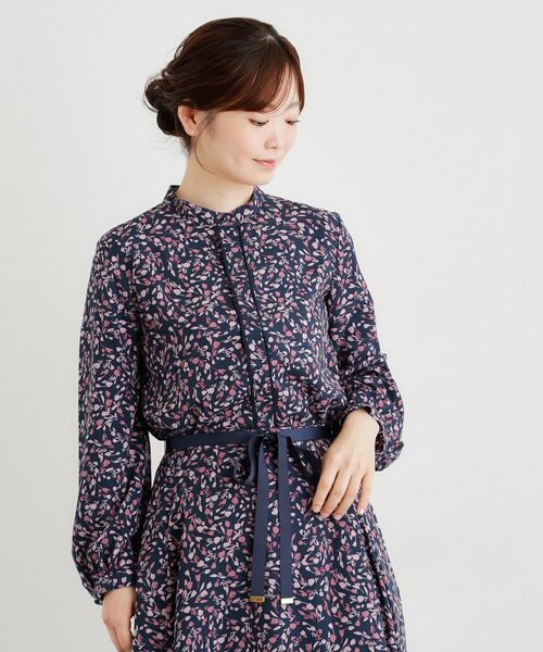 LAURA ASHLEY / ローラ アシュレイ シャツ・ブラウス | 【洗える／同柄アイテムあり】トゥワイダル チューリップス柄ブラウス | 詳細5