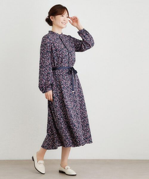 LAURA ASHLEY / ローラ アシュレイ シャツ・ブラウス | 【洗える／同柄アイテムあり】トゥワイダル チューリップス柄ブラウス | 詳細7