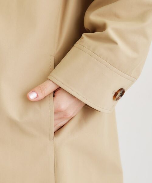 LAURA ASHLEY / ローラ アシュレイ その他アウター | 【袖裏柄あり】ノーカラーロングコート | 詳細16