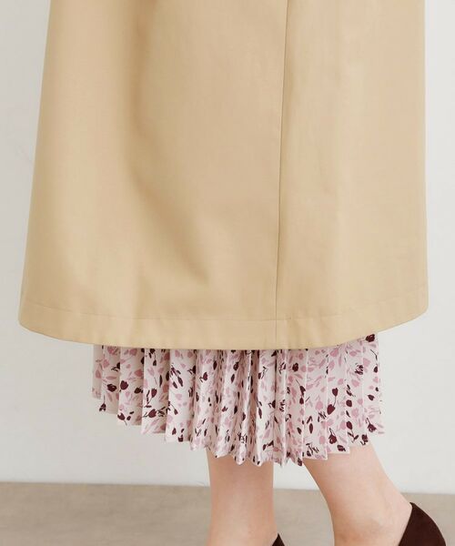 LAURA ASHLEY / ローラ アシュレイ その他アウター | 【袖裏柄あり】ノーカラーロングコート | 詳細17