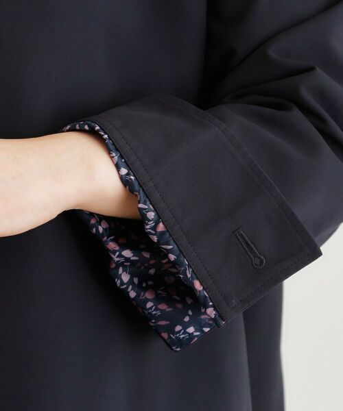 LAURA ASHLEY / ローラ アシュレイ その他アウター | 【袖裏柄あり】ノーカラーロングコート | 詳細9