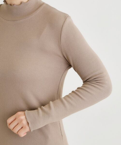 LAURA ASHLEY / ローラ アシュレイ カットソー | 【定番人気アイテム！裏起毛】メロウエラスティックタートルプルオーバー | 詳細17