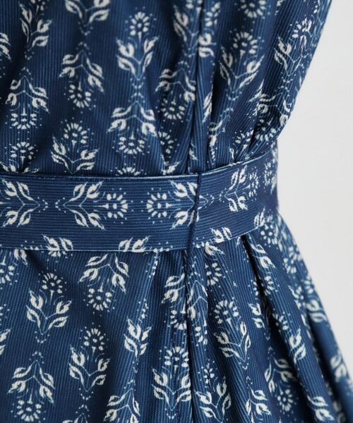 LAURA ASHLEY / ローラ アシュレイ ミニ丈・ひざ丈ワンピース | 【WEB限定/洗える/M‐LL 3サイズ/羽織に使える】シュルートン柄コーデュロイワンピース | 詳細17