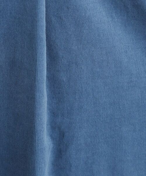 LAURA ASHLEY / ローラ アシュレイ パンツ | 【Sサイズあり/ウエストゴム】細畝コーデュロイ セミワイドパンツ | 詳細12